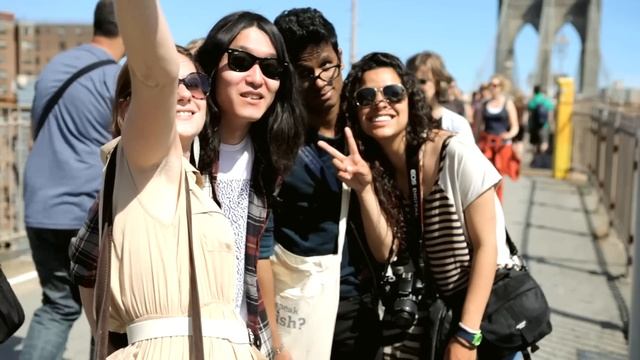 Learn English in New York City with EC English | nyc, times square english school смотреть онлайн