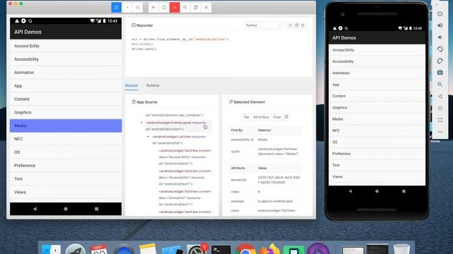 Appium Python Tutorial: Appium Desktop Script Recorder #15 смотреть онлайн