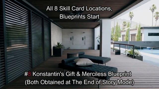 Dead Island 2 - Haus DLC - All Skill Card & Blueprint Locations