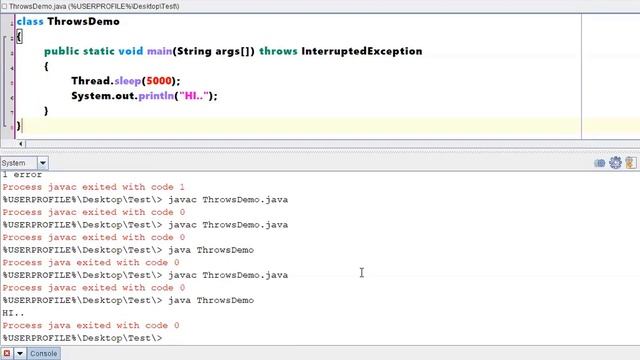 #48 OOPs Using Java | Throw | Throws смотреть онлайн
