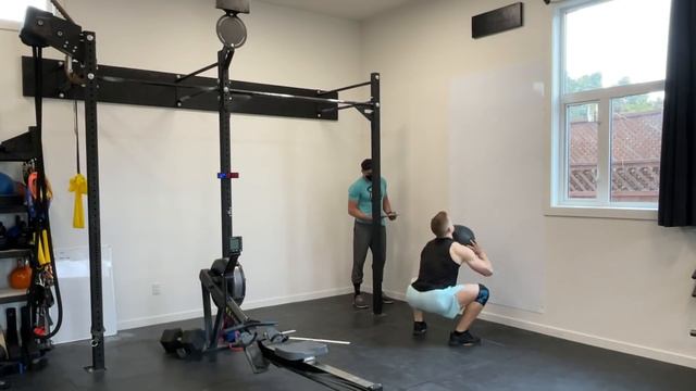Wallball/Row workout Fikowski - Quarter Finals CrossFit смотреть онлайн