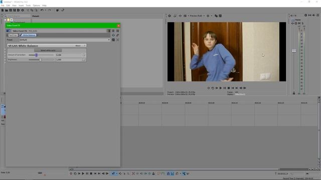 Баланс белого в Vegas pro White balance ППФ 63 смотреть онлайн
