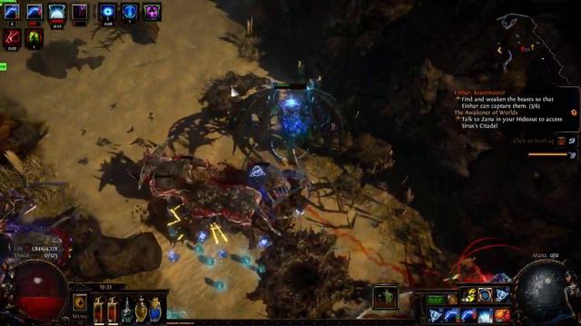 PoE 3.12 Hierophant- Standard League - Crimson Frozen Lightning - T16 - Canyon смотреть онлайн