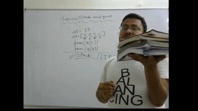 PYTHON FOR CLASS XII (LECTURE 38 STACK AND QUEE PART 1) смотреть онлайн