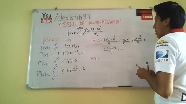 Tutorial (Explicacion) Serie de Taylor Mclaurin de ln(x) en x=1 Ejercicio resuelto смотреть онлайн