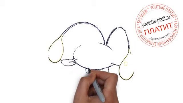 Как поэтапно рисовать покемонов Чинчоу chinchou Как нарисовать покемона карандашом смотреть онлайн