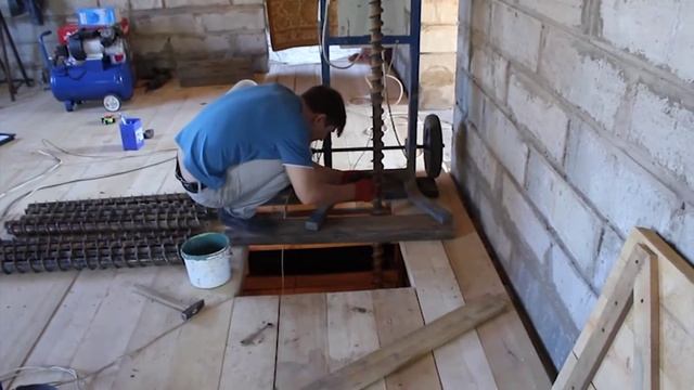 Бурение скважины в доме смотреть онлайн