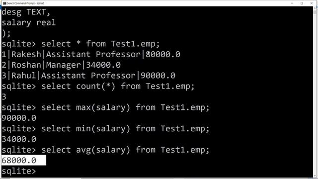 SQLite Tutorial #9: Important functions in SQLite смотреть онлайн