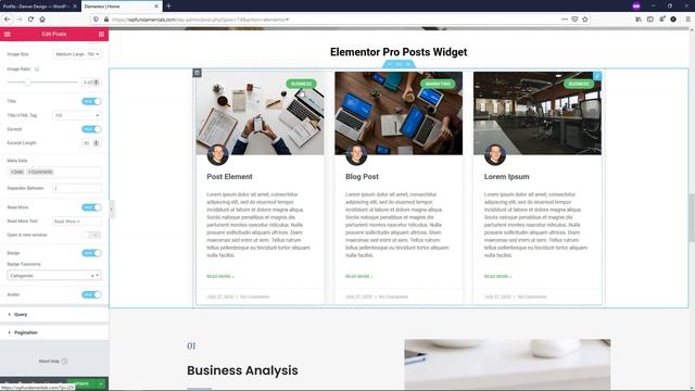 Elementor Pro Posts Widget смотреть онлайн