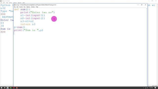 Function in Python (3) - Learn Python in Hindi | Python Tutorial for class 11 and class 12 смотреть онлайн
