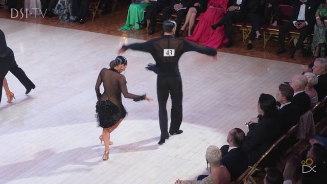 Nino Langella & Andra Vaidilaite (ITA) - Blackpool 2021 - Professional Latin | QF Samba смотреть онлайн