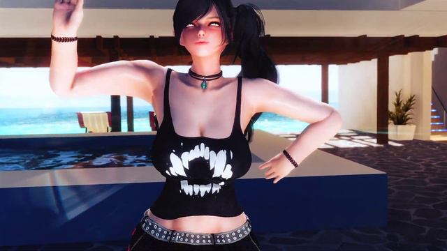 Skyrim Dance Together MMD - Summertime смотреть онлайн