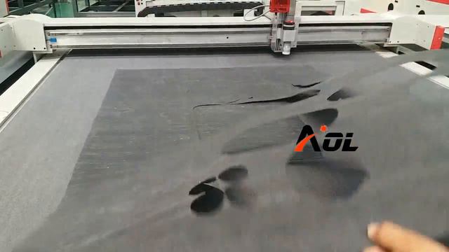 AOL Digital Cutting Machine for Graphite Gasket смотреть онлайн