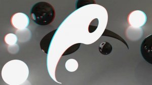 3D видео-ролик для дискотеки (Анаглиф) / 3D video for disco