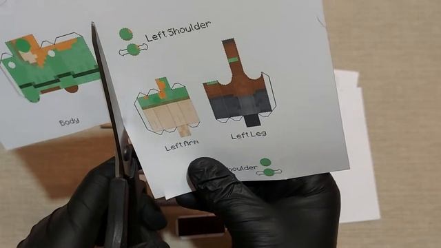 009 DIY Minecraft - Alex Papercraft Model ? смотреть онлайн