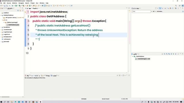 Java Program To Get IP Address