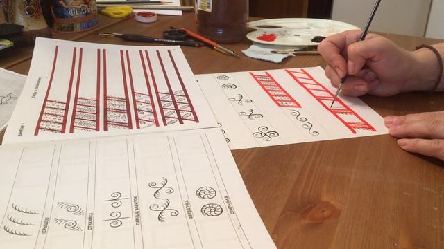 Мезенская роспись 1/4 смотреть онлайн