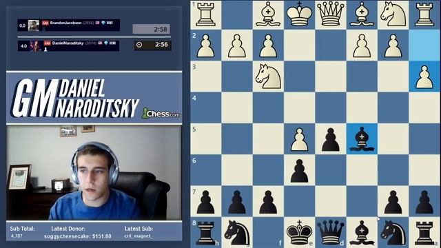 Calculation galore │ Daniel Naroditsky does Hikaru impression смотреть онлайн