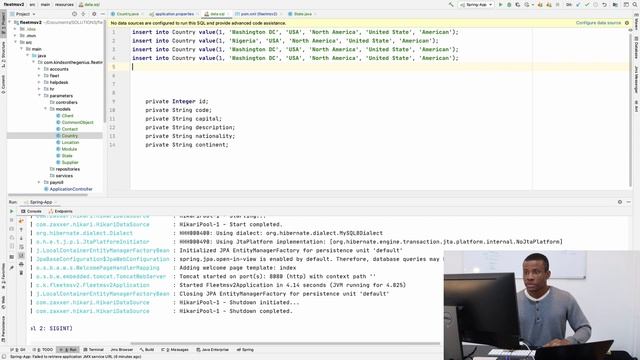 Part 17 - Seeding our DB with Iniitial Data (data.sql) смотреть онлайн