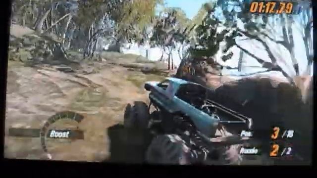 Motorstorm Pacific Rift Demo Monstertruck Gameplay смотреть онлайн