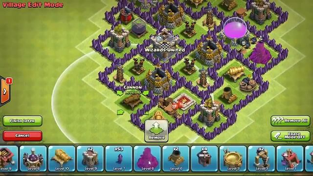 Clash of Clans - База для фарма - TH8/ТХ-8/Ратуша-8 (Спираль) смотреть онлайн