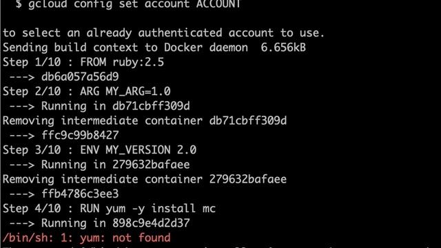 Docker продолжение демо