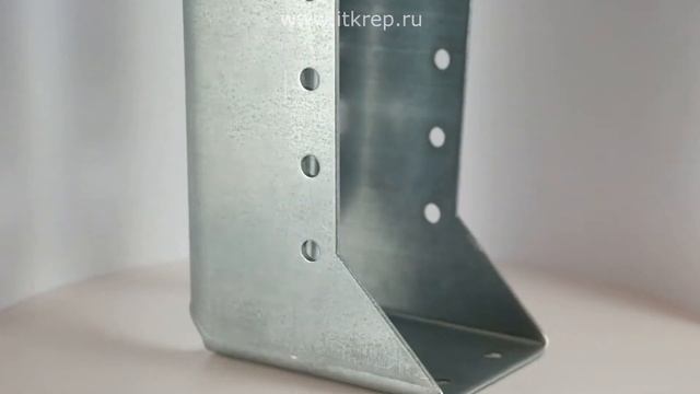 Опора бруса закрытая перфорированная оцинкованная смотреть онлайн