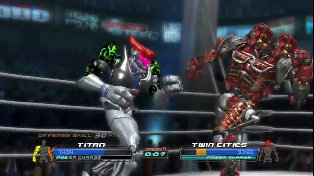 REAL STEEL THE VIDEO GAME-TWIN CITIES vs TITAN (WALKTHROUGH )ЖИВАЯ СТАЛЬ смотреть онлайн