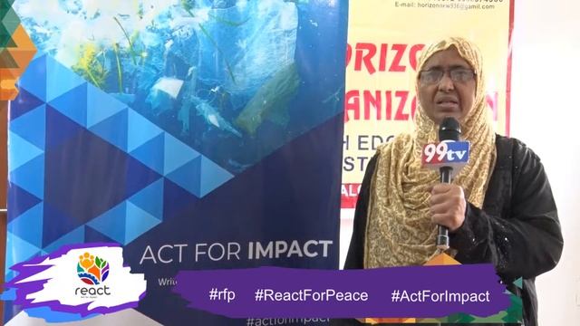 React For Peace | REACTion from Yusuf Uneesa | Act For Impact смотреть онлайн