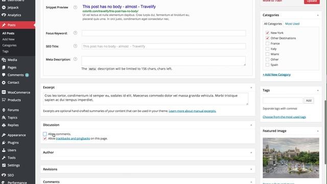 How to disable comments on Travelify WordPress theme смотреть онлайн