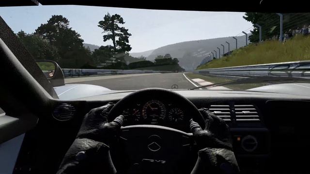 Forza Motorsport 7 Mercedes Benz clk Gtr 1 lap nurburgring no abs and esp, смотреть онлайн