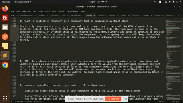 React interview questions in Hindi #8 What are controlled components? смотреть онлайн