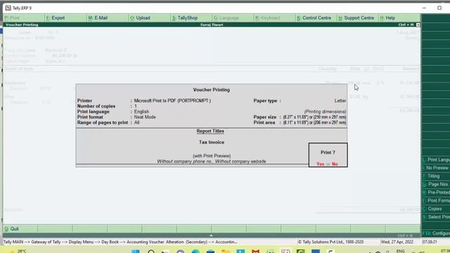 Export Tally file into PDF JPG or Excel@COMPUTEREXCELSOLUTION смотреть онлайн