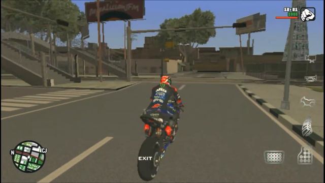 Skin Fabio Quartararo Monster Energy Yamaha 2021 For GTA SA Android