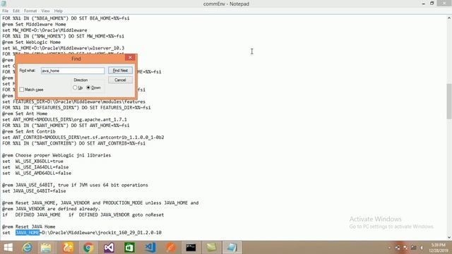 Change Java Version in WebLogic Server 10.3.6 смотреть онлайн