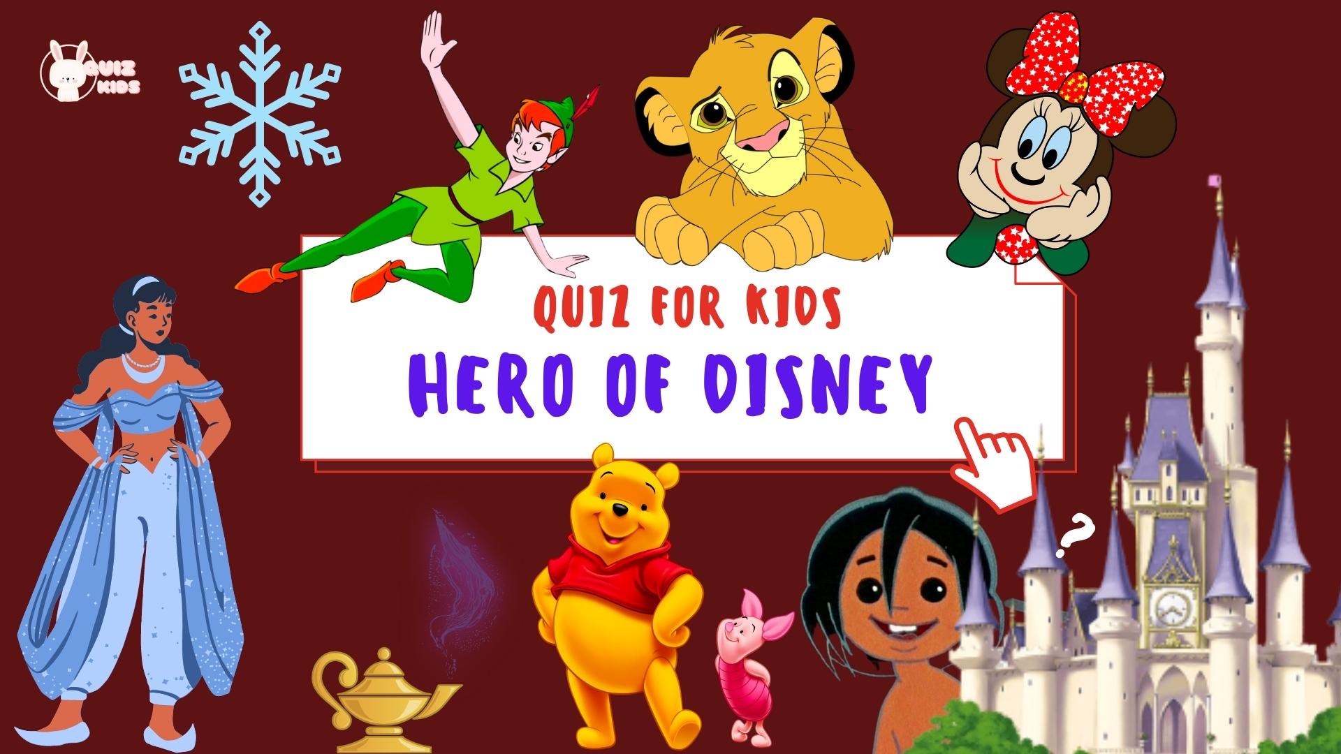 Quiz - guess the character by the shape - Walt Disney смотреть онлайн