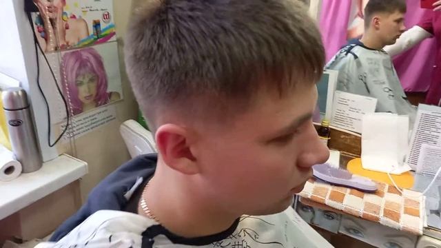 Стрижка с плавным переходом смотреть онлайн