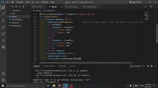 Flask API ep 2 : Create DataBase in mysql & Flask App API | Create Json API Using Flask mysql смотреть онлайн