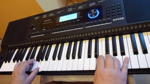 Синтезатор KURZWEIL KP110 Композиция в стиле РОК: Michael Row the Boat Ashore. 漕げよマイケル