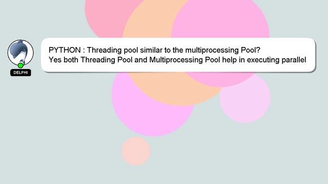 PYTHON : Threading pool similar to the multiprocessing Pool? смотреть онлайн
