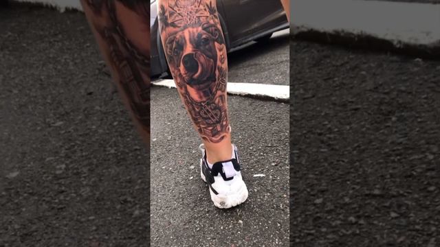 Dog tattoo, tattoos, tats, tatted, inked, art, artist #dog #tattoo #tattoos #art #stockholm #sweden смотреть онлайн