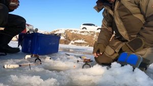 ЗИМНЯЯ РЫБАЛКА 2022 года ДЕКАБРЬ .Река ЛЕПСЫ . РЫБАКА с НОЧЁВКОЙ.