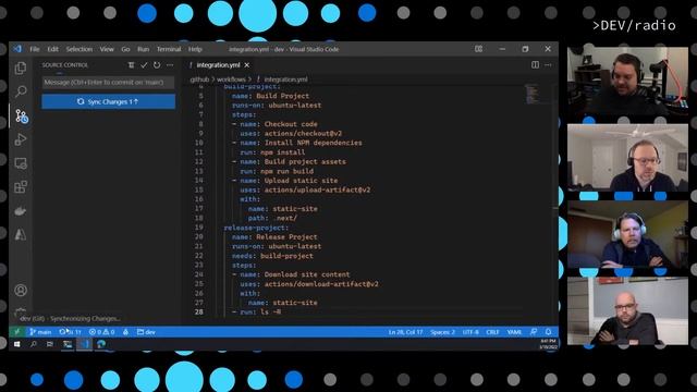 Happy Hour: Learn and chat with us live about JS CI/CD using GitHub Actions! смотреть онлайн