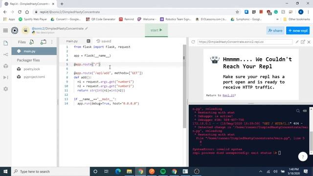 HackMHS REST API using Python Tutorial смотреть онлайн
