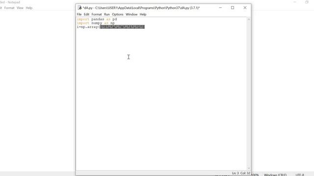 Python Pandas - Creating Series from Array смотреть онлайн