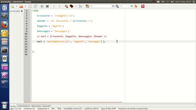 Guida PHP - 8 - Inviare Email смотреть онлайн