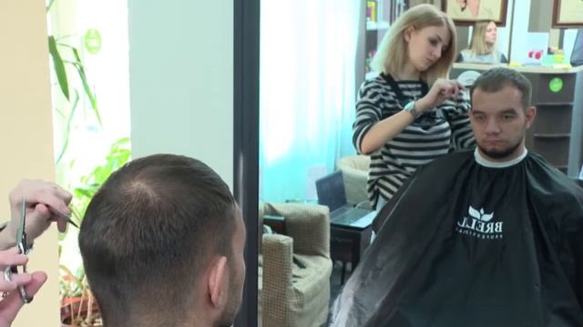 Тест парикмахерского тренажера №3. Мужские стрижки смотреть онлайн