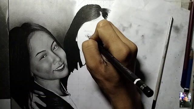 Toro Family Sketch Portrait / Eduard Villanueva Destua / Timelapse смотреть онлайн