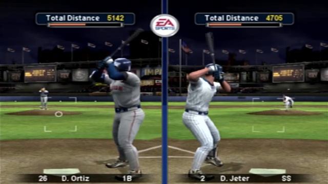 MVP Baseball 2003 Home Run Showdown David Ortiz Derek Jeter Gameplay смотреть онлайн