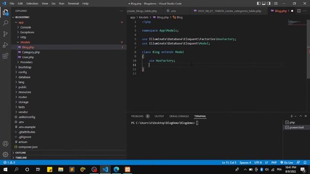 How to create a blog website with Laravel – Part 1 смотреть онлайн